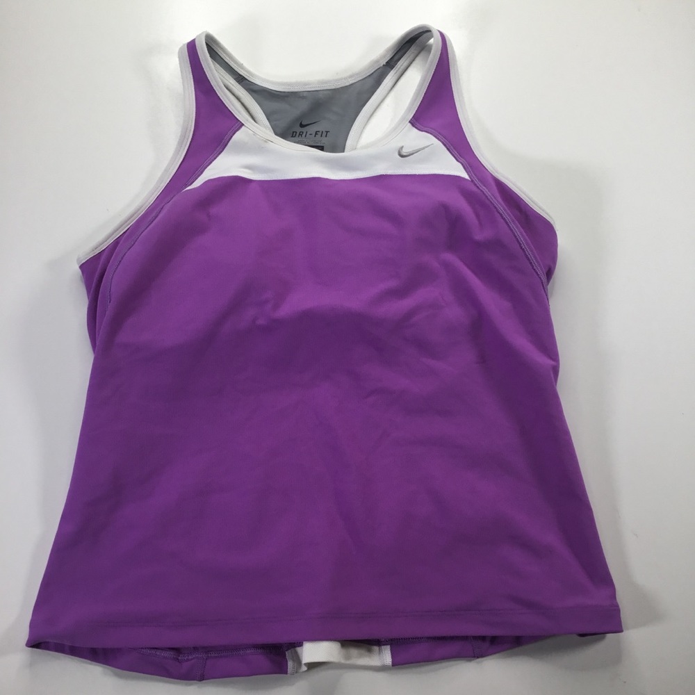 Nike Sports Training Top Purple Dri Fit Racerback
